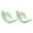 Mint Green, variant on BUTASY Pillow Case 50x85cm Disposable Travel Pillow Cases Pack Of 2 Soft Non Woven Fabric Hygienic Breathable Pillow Covers for Hotel Travel Camping Clean Sleep