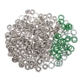 thumbnail image 3 of Abbracc 50 Sets 9.5mm Prong Snap Fastener Non-Sew Snap Fasteners Buckle Button Rustproof Green, 3 of 7
