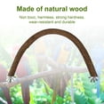 thumbnail image 4 of DOPI Parrot Perches U Shape Easy Installation Natural Wood Parrot Stand Perch Platform Bird Supplies, 4 of 8