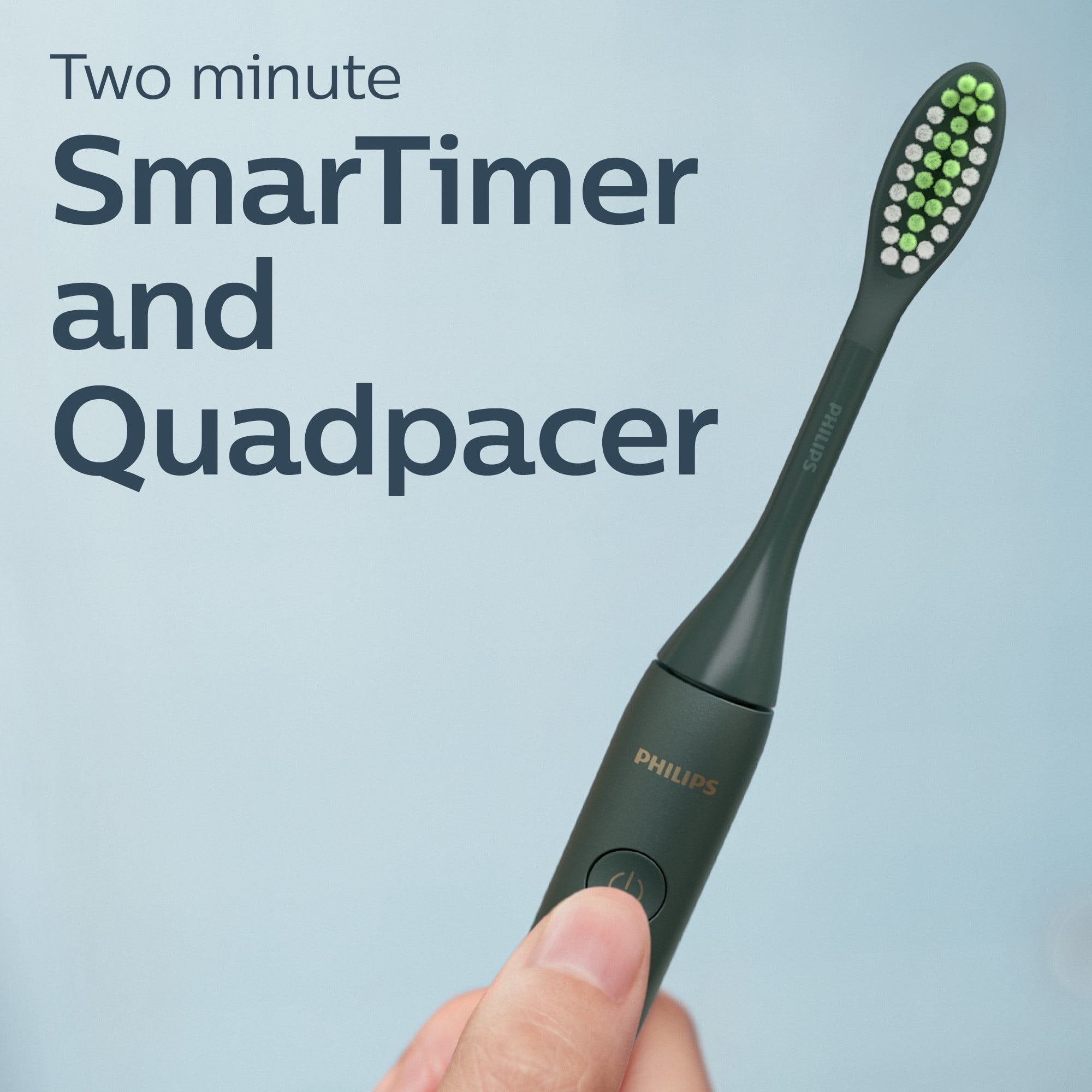 Philips One by Sonicare Rechargeable Toothbrush, Sage, HY1200/28