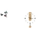 thumbnail image 1 of Reloj Silencioso De Madera Con Diseño De Pájaro Para Pared Y Números Romanos Grandes, Adorno Acrílico Para Jardín, Sala De Estudio, Casa De Campo, Aula, Baño, Sala De Estar., 1 of 8