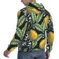 thumbnail image 3 of Bingfone Citrus Fruits Elegant Lemons Men'S Drawstring Hoodie Long Sleeve Pocket Sweatshirts-Small, 3 of 9