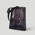 thumbnail image 5 of Bolsa de mano de Game of Thrones Iron Throne Grocery, reciclable, 5 of 5
