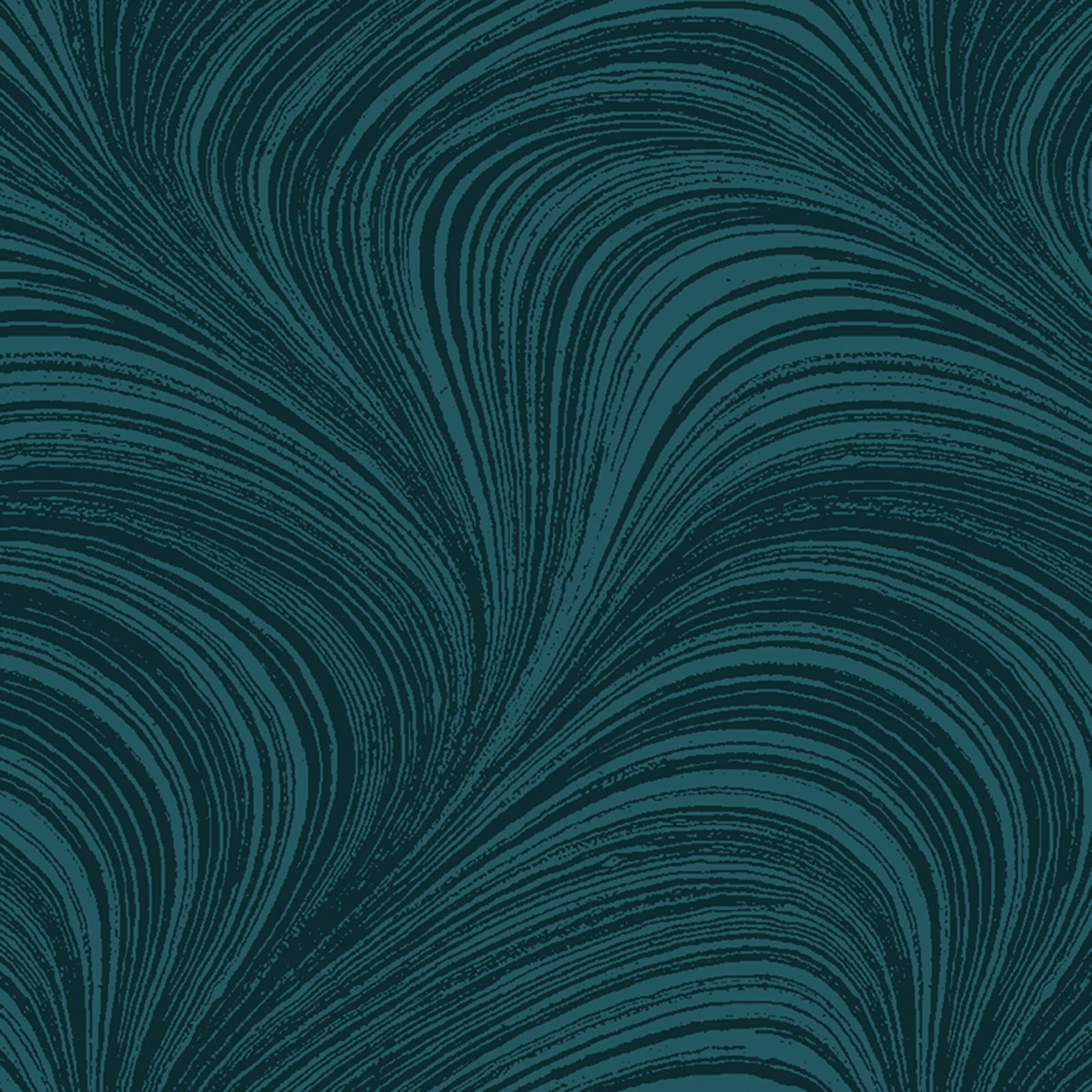 Pearlescent Wave Texture~Dark Teal Pearl Cotton Fabric by Benartex