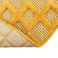 thumbnail image 7 of Unique Loom Outdoor Trellis Textured Collection Area Rug - Osage (3' Round Yellow), 7 of 7