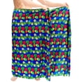 thumbnail image 5 of HAPPY BAY Men's Pareo Standard Party Surf Sarong Beach Wrap One Size Azure, Botanical Summer Vacation Party, 5 of 5