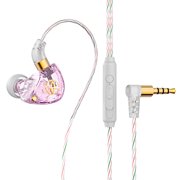 Amdohai X6 Headphone Earphones Sports Earbuds 3.5mm 1.2m Wired Headphone Around-Ear Earphones Noise Isolating