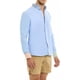 thumbnail image 5 of Camisa Casual Para Caballero Estilo Liso Azul Porto Blanco, 5 of 7
