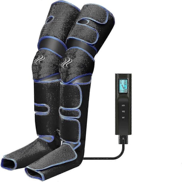 Leg Massager Compression Thigh Calf Foot Massage Muscle Pain Relief Boot Device With Handheld Contro 2734 Walkbee