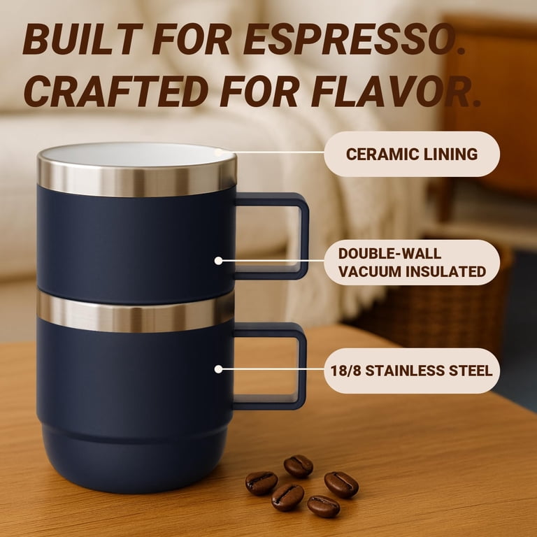 10oz coffee mug white 10oz Coffee Mug Set, KF4041 – Kaffe Products main image 0