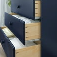 thumbnail image 5 of Max & Lily Solid Wood 3 Drawer Dresser, Blue, 5 of 9