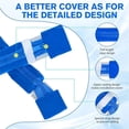 thumbnail image 3 of Cubierta para Tubo CPAP, Cubierta Aislante Térmica para Manguera CPAP, Diseño Azul, Envoltura para Tubo CPAP para Uso Doméstico, de Negocios, en Viajes, Uso Diario., 3 of 5