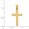 thumbnail image 2 of 14k Yellow Gold Florentine Cross Pendant, 2 of 3