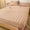 Khaki-Free Size/KH, variant on Quilted Waterproof Mattress Protector Cooling Ice Silk Bed Cover Breathable Zippered Encasement for Bedroom 59x78in