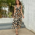 thumbnail image 5 of Leopard Print Pattern Pattern Design Sleeveless Dress Summer Clothes for Women Women's Clothing 2025, 5 of 7