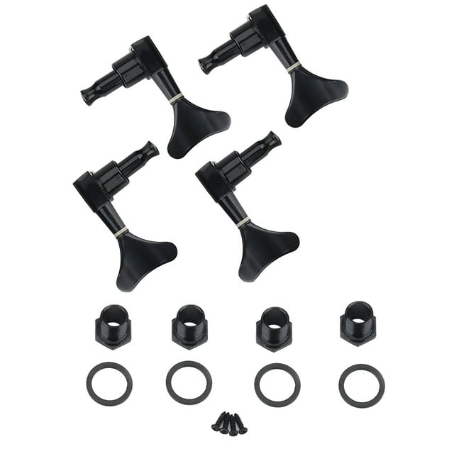 Bass Tuning Pegs, Alliage de Zinc Fermé Tuning Keys Machines Têtes de Cordes Tuners pour Basse Électrique
