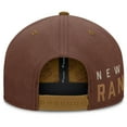 thumbnail image 4 of Men's Fanatics Brown New York Rangers Fall Leaves Acreage Snapback Hat, 4 of 4