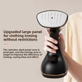thumbnail image 2 of Handheld Garment Steamer Portable Fabric Steamer Black US Plug, 2 of 5