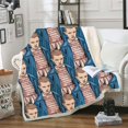 thumbnail image 1 of Stranger Things 3D Printed Plush Fleece Blanket Home Office Washable Duvet, 1 of 3