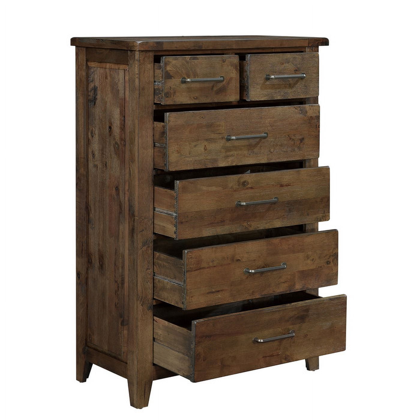 Home Elegance 1957-9 53.5 x 17.75 x 37.5 in. Jerrick Chest - Rustic Burnished