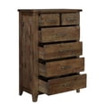 thumbnail image 4 of Home Elegance 1957-9 53.5 x 17.75 x 37.5 in. Jerrick Chest - Rustic Burnished, 4 of 6