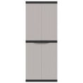 thumbnail image 5 of vidaXL Outdoor Storage Cabinet with Utility Garden Patio Furniture, PP, 5 of 11