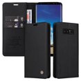 thumbnail image 1 of Funda para Samsung Galaxy Note 8 Estuche de Cuero PU Tipo Cartera con Ranuras para Tarjetas y Cierre Magnético, 1 of 5