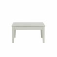 thumbnail image 3 of WestinTrends Ashore Outdoor Coffee Table, 32 Inch All Weather Poly Lumber Adirondack Patio Coffee Table Square Low Table, Sand, 3 of 5