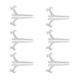 thumbnail image 4 of 6pcs Plastic Easels Plate Holders Display Dish Rack Picture Frame Photo Book Pedestal Stand, 4 of 9