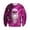 Purple, variant on Men's Christmas Themed Short Sleeve Crewneck Sweatshirt Casual Round Neck T-Shirt Holiday Festive Apparel