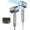 Gray, variant on Clearance!Professional Hair Dryer Ionic Blow Dryer with Diffuser and Nozzle, 1600 Watt Negative Ions Salon Light Hairdryer for Man Women Gray