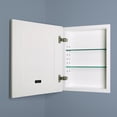 thumbnail image 2 of 14x18 White Shaker Style Recessed Medicine Cabinet with no mirror by Fox Hollow Furnishings, 2 of 2