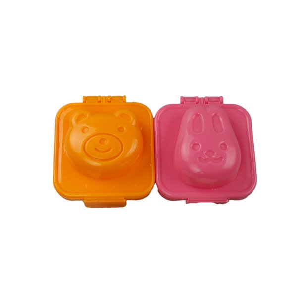 Naiovety Molde Bento de huevo hervido para niños, molde de dibujos animados, moldes de decoración, utensilio de cocina, accesorio de cocina para Mostrada Moldes de animales Naiovety HA069307-03