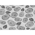 thumbnail image 1 of Ahgly Company Tapis d'Intérieur Rectangulaire Transitionnel Gris Lavable à la Machine, 2 Pieds x 5 Pieds, 1 of 7