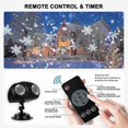 thumbnail image 3 of Christmas snow projection light, high brightness dynamic Led snow light projection, Ip65 waterproof, 3 of 5