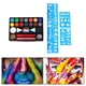thumbnail image 5 of 18 face Paint Supplies Stencils Art Brushes Facepaint for Halloween Macarena Pintura corporal, 5 of 8