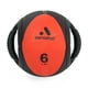 thumbnail image 1 of Balón medicinal Aeromat Dual Grip Power 2,7 kg/9 cm, color negro y naranja, 1 of 6