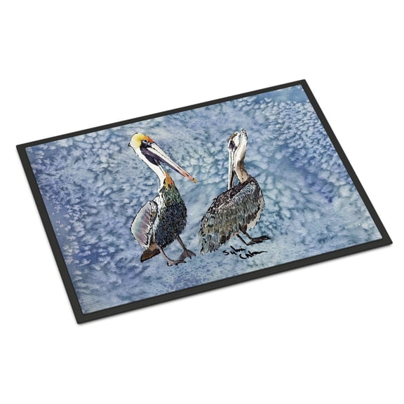 Carolines Treasures 8409-MAT Pelican Doormat 18x27 27"L x 18"W multicolor
