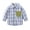 Blue, variant on Ashirexll Boys Long Sleeve Shirts Plaid Long Sleeve Button Up Outerwear Shirt with Pockets for Kids 2-8 Years