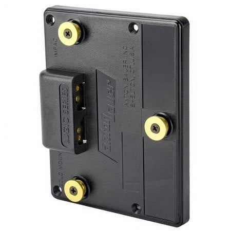 UPC: 0872496004110 | Milled CP Back Raised Male Gold Mount Plate