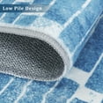 thumbnail image 3 of Hasoo Contemporary Geometric Diamond Area Rug, 5' x 7', Blue, 3 of 5