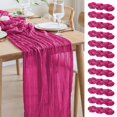 thumbnail image 1 of Mantel Ase'm, estopilla, 12 unidades, 3,5 x 300 cm, color fucsia bohemio, 1 of 7