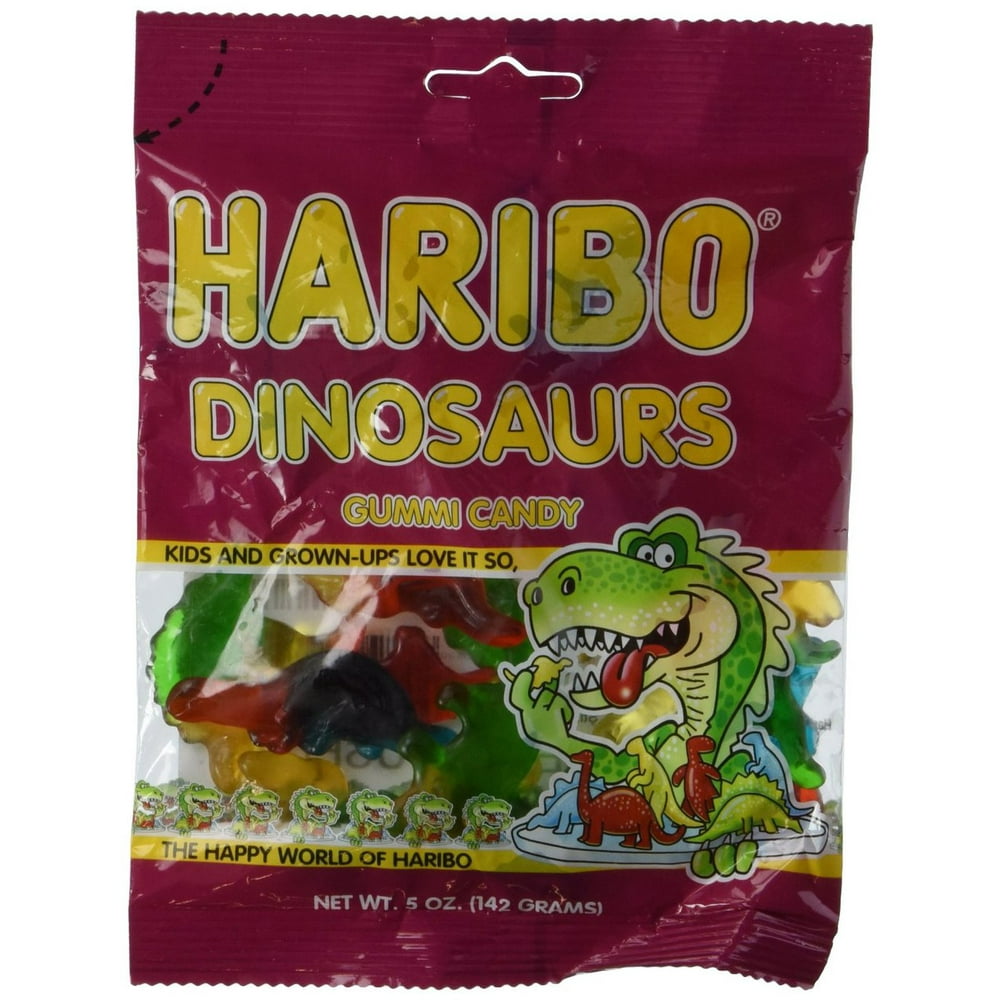 12 PACKS Haribo Dinosaurs Gummy Candy
