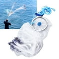 thumbnail image 4 of Cast Net, American Style Lightweight Fishing Tools Bait Net Fishing Net  For River For Pool For Sea, 4 of 8