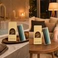 thumbnail image 5 of Eolstice Taper Candles, 4 Pack, Gradient Long Thin Stick, Unscented Dinner Candles, Wedding Table Home Decor, Multiple Color Sets, Centerpiece Accent, 5 of 6