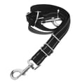 thumbnail image 1 of OULII 1Pcs Laisse Double en Nylon Noir pour Chien pour Promenade Ensemble, 1 of 7