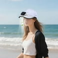 thumbnail image 3 of Yooshoverk Solar Fan Cap - Baseball Hat w/ Built In Cooling Fan & Neck Shield - UPF 50+ Sun Hat for Outdoor - Rechargeable via USB/Sun, 3 of 6