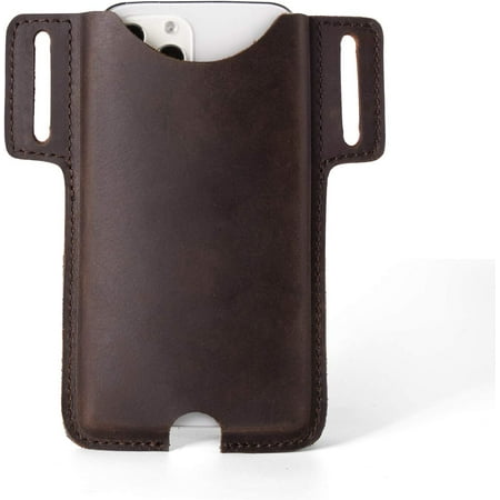 Gentlestache Leather Cell Phone for Belt,Phone Case Leather, Belt Cell  Phone Holder, Leather Phone Pouch
