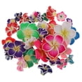 thumbnail image 2 of 50pcs de Flores de Resina Flatback de para Joyas de cabellero, Álbum de , Estuche de Teléfono, 2 of 7