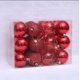 thumbnail image 1 of Listo para enviar 7 cm mezcla roja y dorada adornos navideños Bola de lujo Decoracao Bolas de Natal Bola de Navidad de plastico, 1 of 4